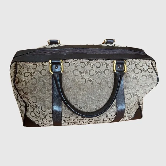 Authentic Celine C Macadam Boston bag - Picture 3 of 17